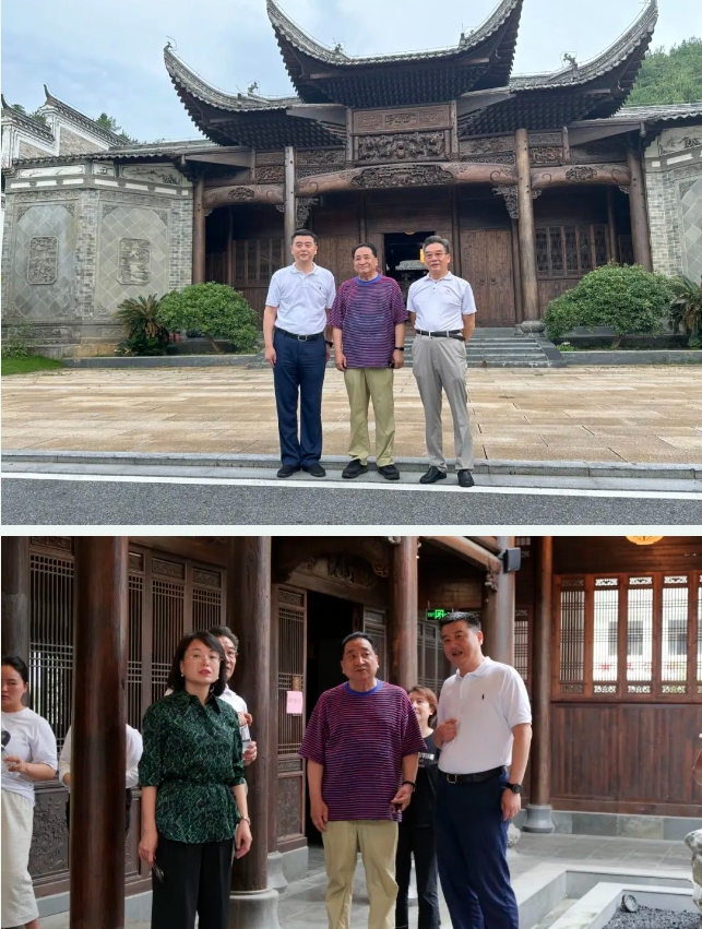 中國曲藝家協會原主席、著名相聲表演藝術家姜昆一行蒞臨美院基地